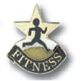 Academic Achievement Pin - "Fitness" - P.E.